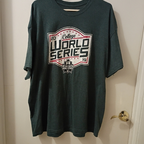 Official 2019 NCAA College World Series   Gray T Shirt XXL. Vanderbilt Champions - Picture 4 of 4